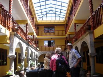 In the Cusco Hotel