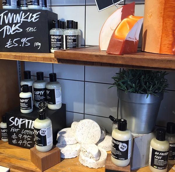 Twinkle Toes foot powder Lush Encyclopedia Blog