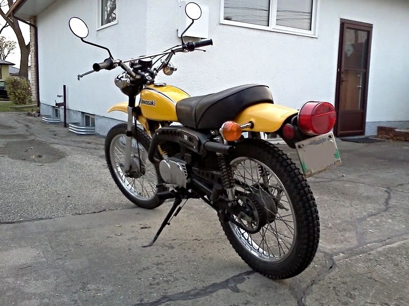kawasaki ke100 scrambler