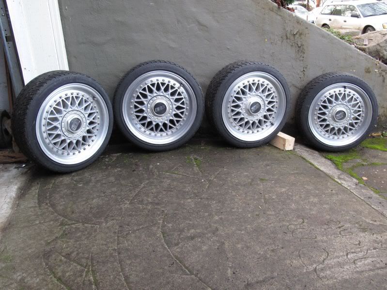 BBS RM 15 Nearly new Federal Formaza 165 45 15 tires