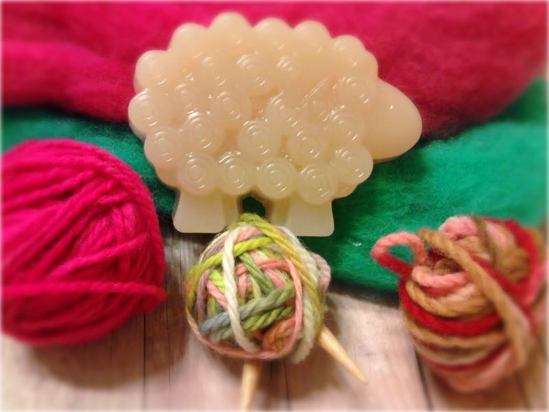 Crunchy Congo Knit Month- <br>Organic Wool Wash Bar  <br>You choose scent