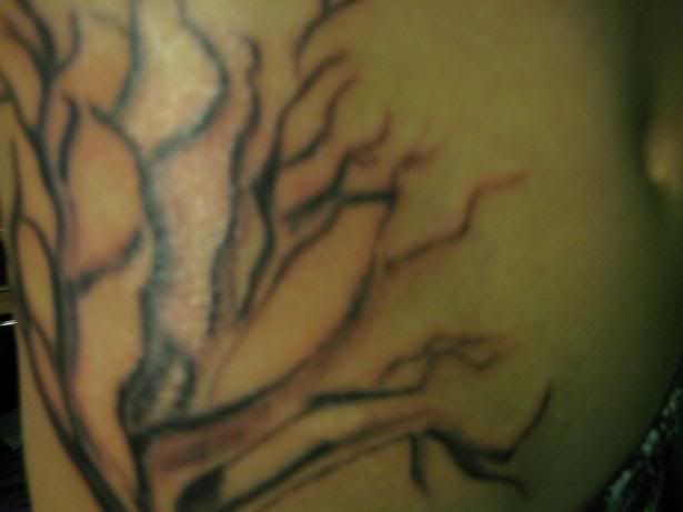 oak tree tattoo. oak tree tattoos