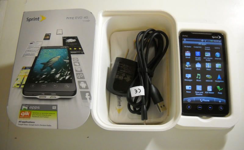 Htc evo 4g white for sale