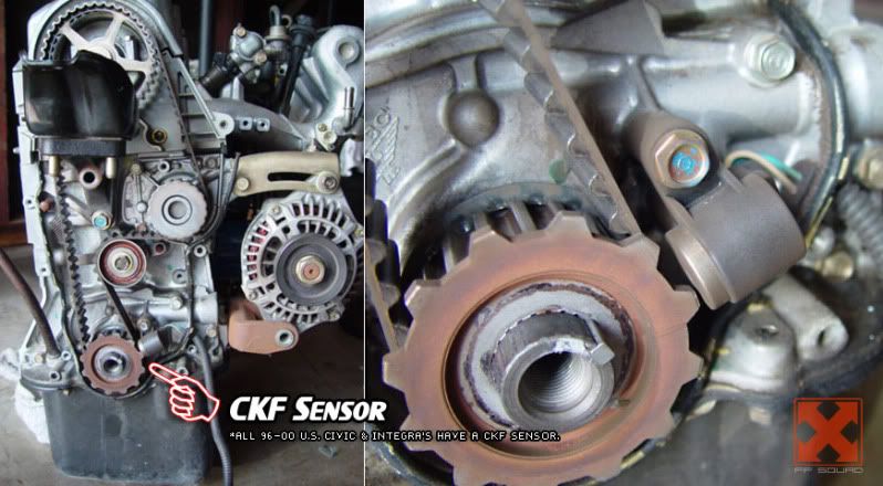 Honda crx crank angle sensor #5