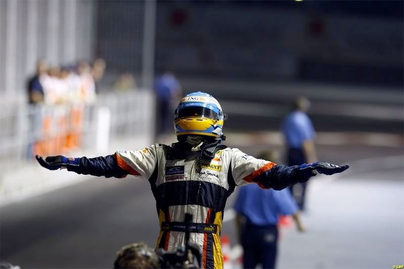 Alonso GP Singapur 2008