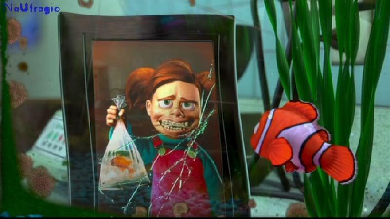 darla finding nemo effigy