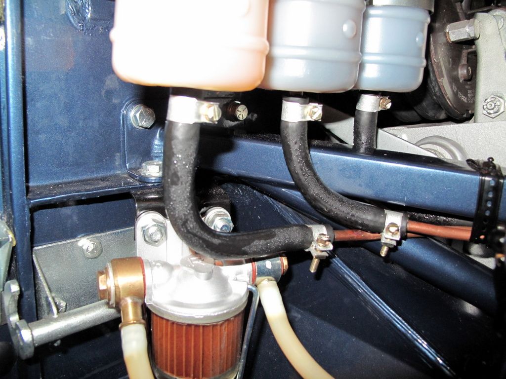 Reservoir to Master cylinder Feed Pipe Tubing Kitcar Rally EPDM Brake Hose 