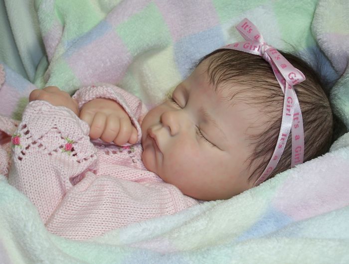 Reborn Baby Girl Reagan Linda Murray Andi Doll - 101_9101