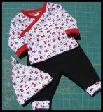 Firetruck Baby Pants Set (Size 0-3 month)