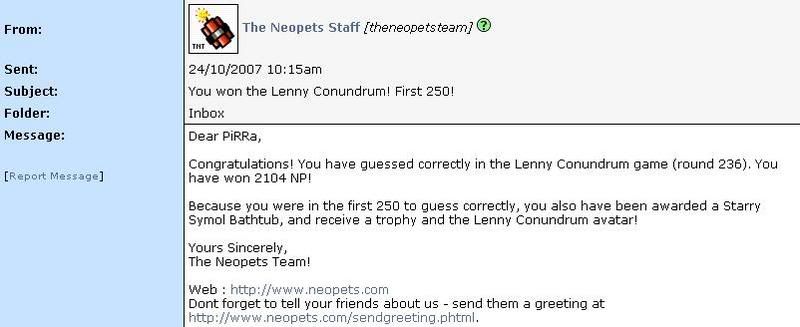 Lenny Conundrum