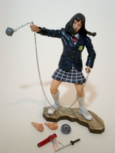 Kill Bill Gogo Yubari 6 Notes Her hair got stuck to her face once so 