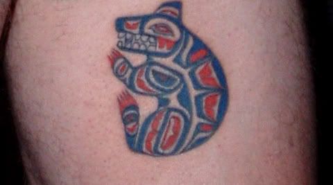 celtic tattoos - tattoo tribal bear tattoo. celtic and cherry blossom tattoo