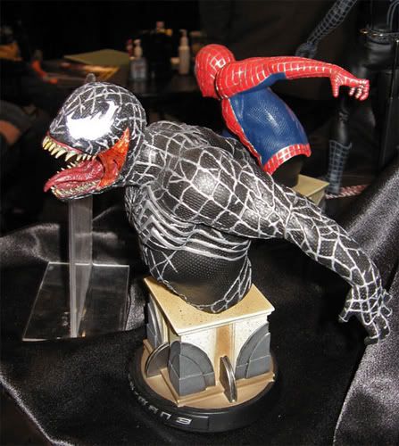 spiderman 3 venom replica mask. Venom Bust 1