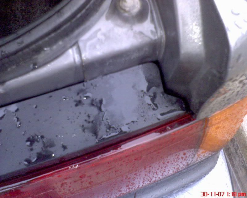 Honda tail light leaking #2