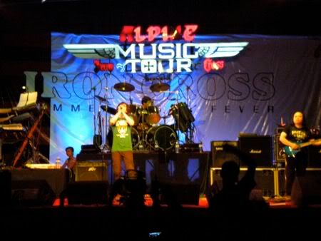 Iron Cross on stage
