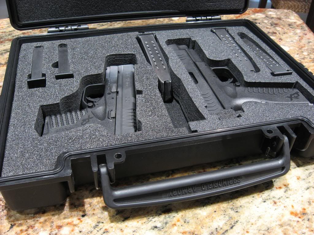 Converting XDs case to dual pistol case Springfield XD Forum