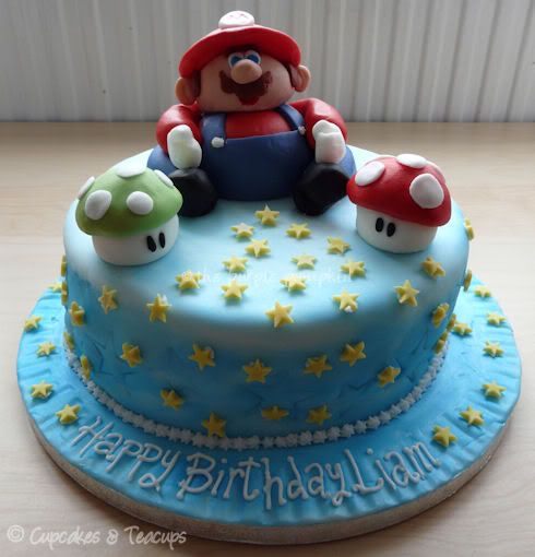 Super Mario Birthday Cake