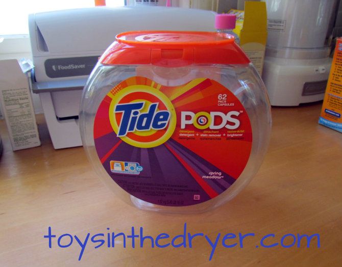 recycling Tide Pods