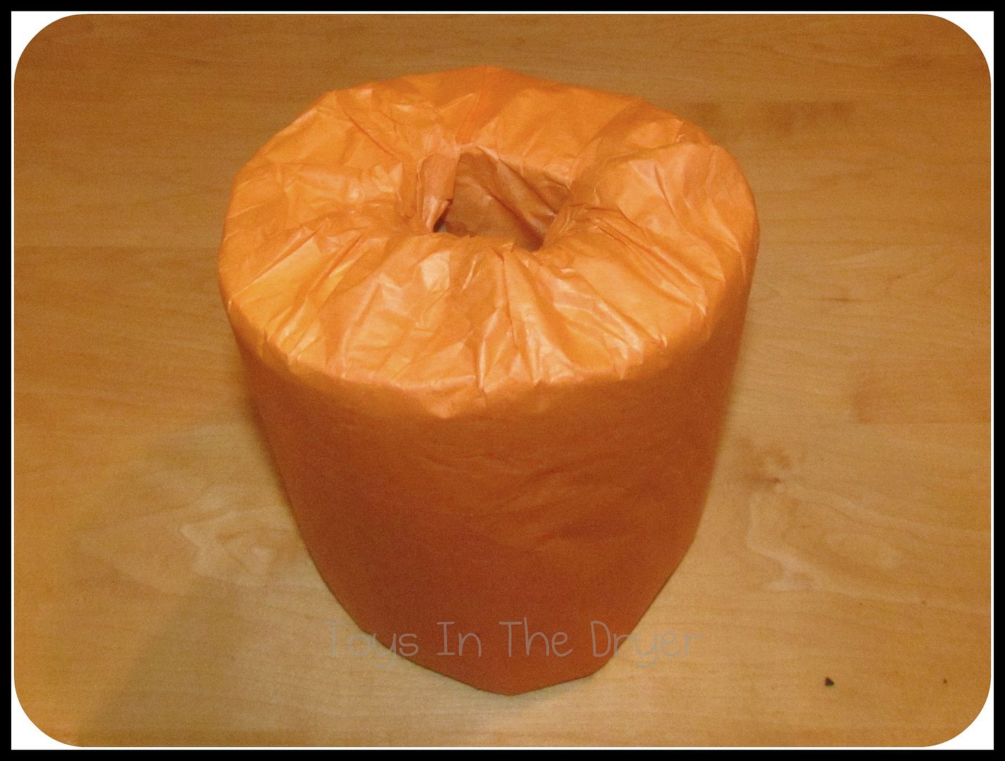 toilet paper pumpkin