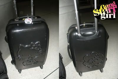 Hello Kitty Roller Suitcase From Sanrio 
