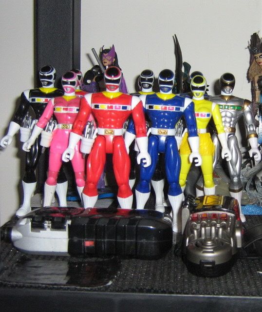 in space silver ranger lightning collection