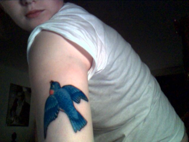 Bluebird Bukowski Tattoo