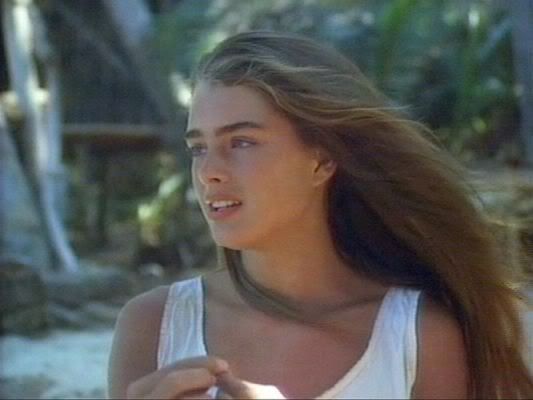  if I can look just like Brooke Shields in the Blue Lagoon