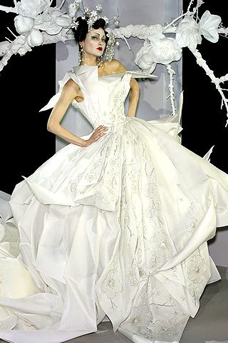 outrageous wedding dresses. This wedding dress is