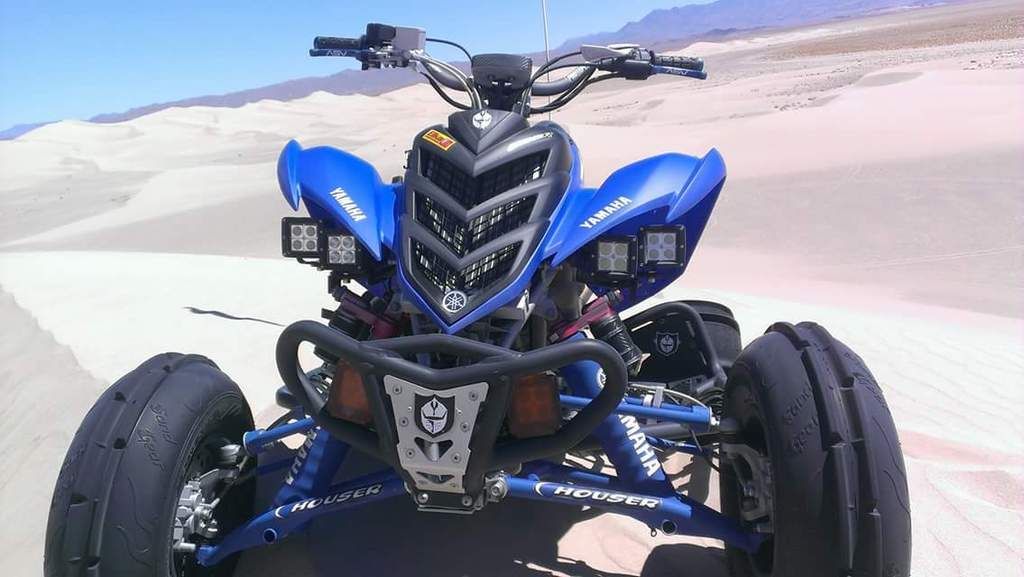 None stock head lights! Yamaha Raptor Forum