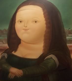 Botero's Mona Lisa