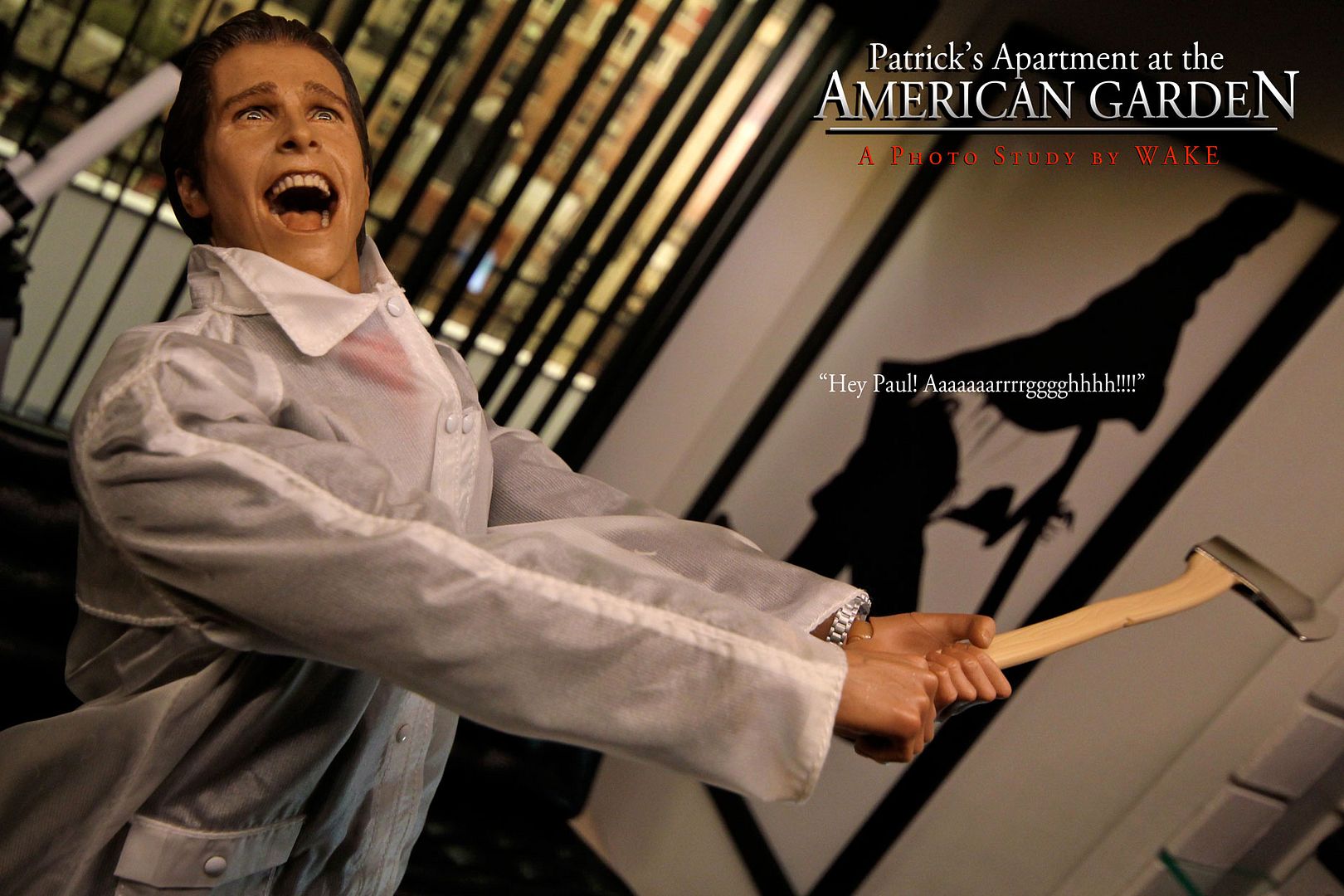 Diorama Patrick Bateman's Apartment at the American Gardens Building