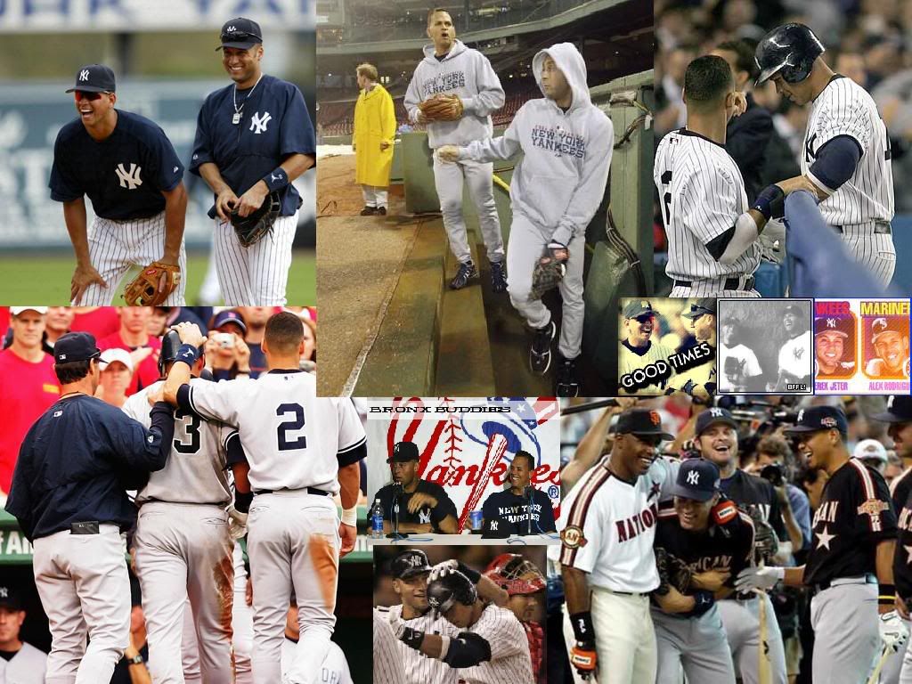 Alex Rodriguez & Derek Jeter- 