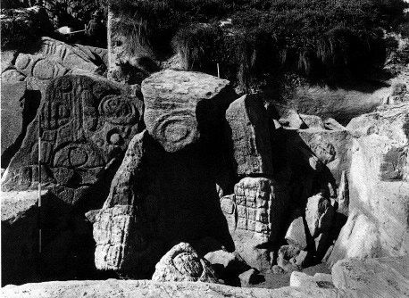 Петроглифы из Маунт-Камерон-Уэст
