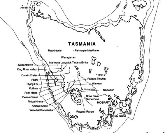 Археологические памятники Тасмании (по результатам исследований на 2001 год)
