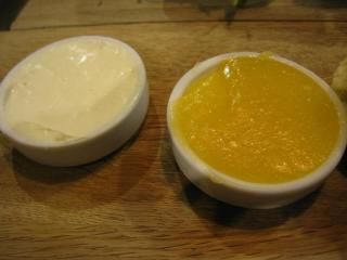 smith&hsu spread with devonshire clotted cream... i chose lemon curd for my spread!
