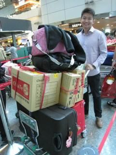check out our luggage yo!