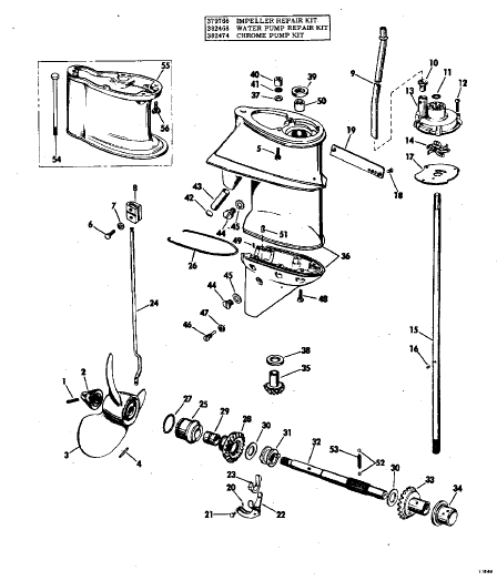 Johnson Outboard Shift Linkage Diagram