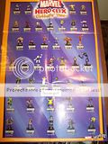 Clobberin Time Heroclix Checklist Poster Character RARE  