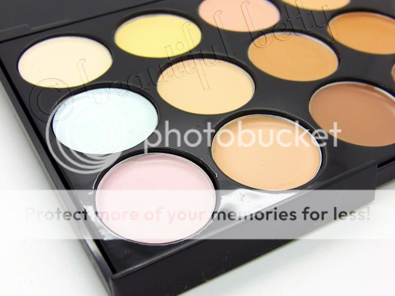 15 Color Camouflage Highlight Shading Concealer Cream Palette CON2CA  