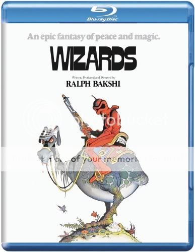 Wizards by Ralph Bakshi Blu Ray Disc Avatar vs Blackwolf Cult Classic 
