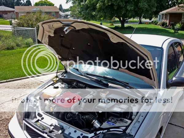 Ford focus trunk insulation #3