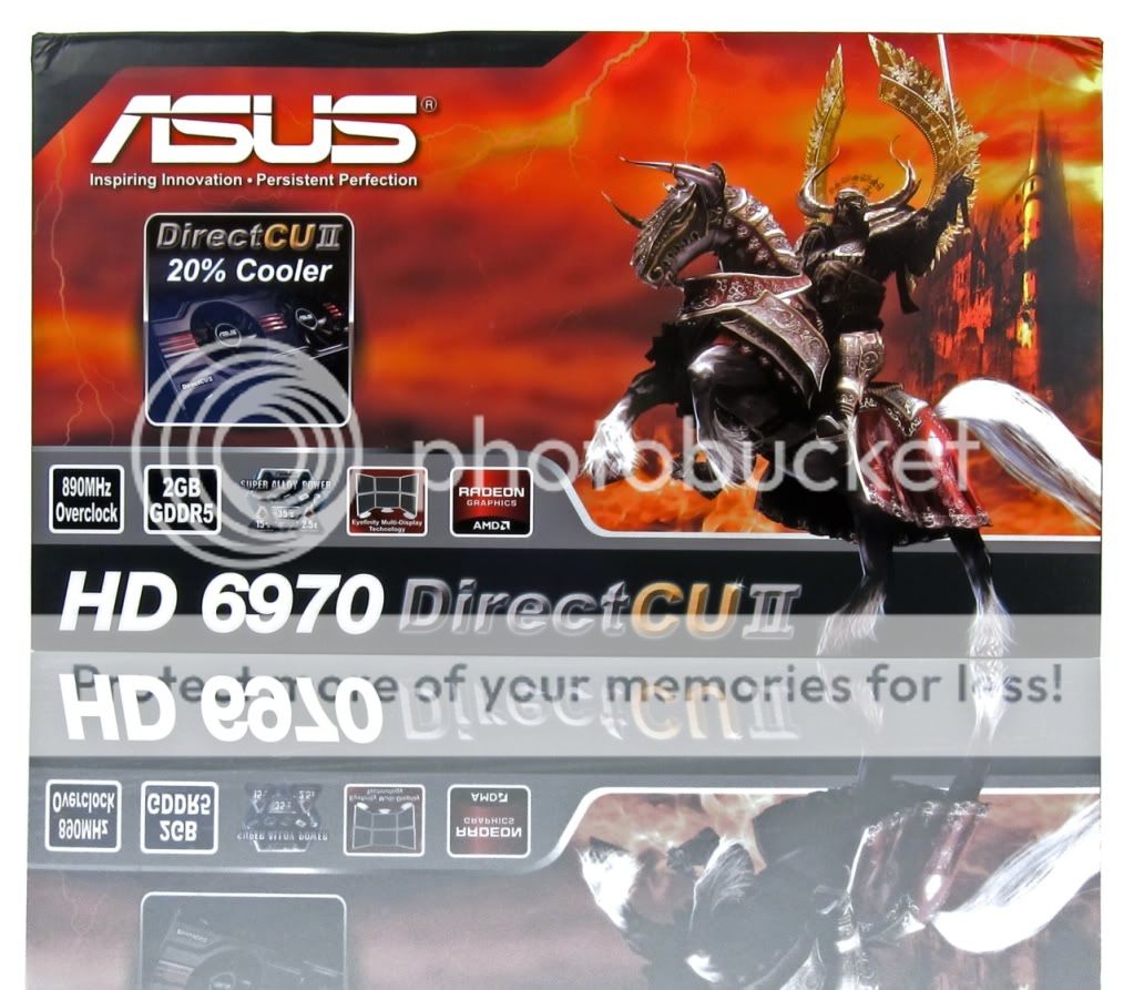 Asus DirectCU II HD 6970 EAH 6970 DCII Graphics Card  