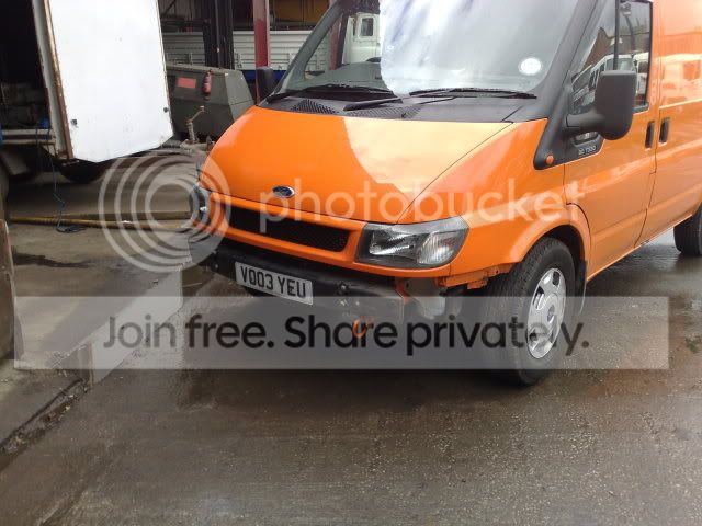 Ford Transit Forum • View topic - my new ex rac van NOW with shiney bumpers