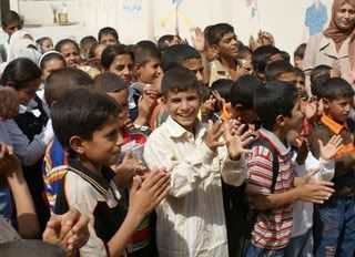 Iraqi school children