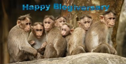 blogiversary monkeys