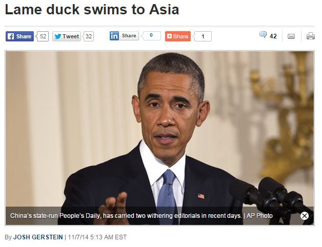 lame duck obama