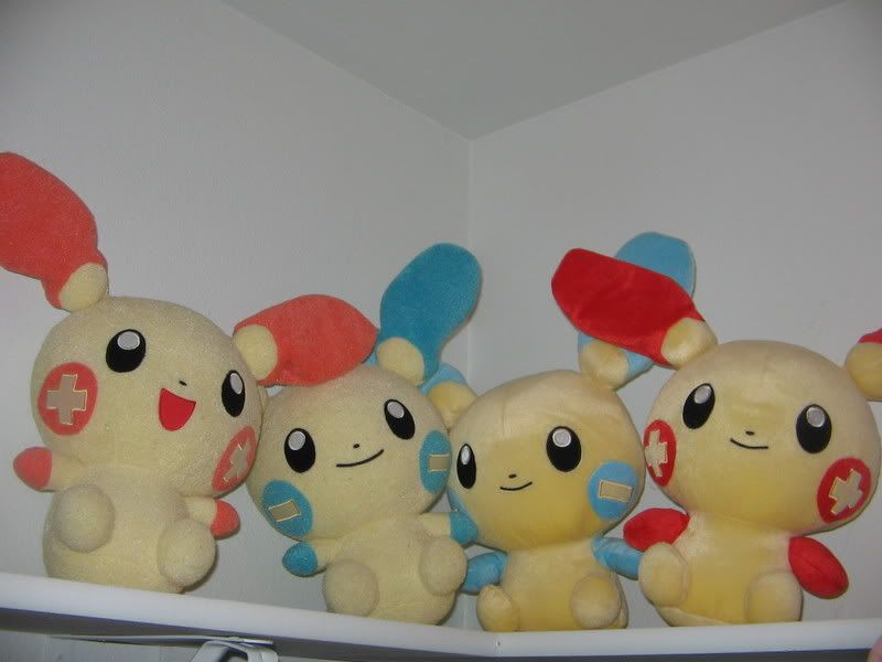 DX plusle and Minun American and Japanese