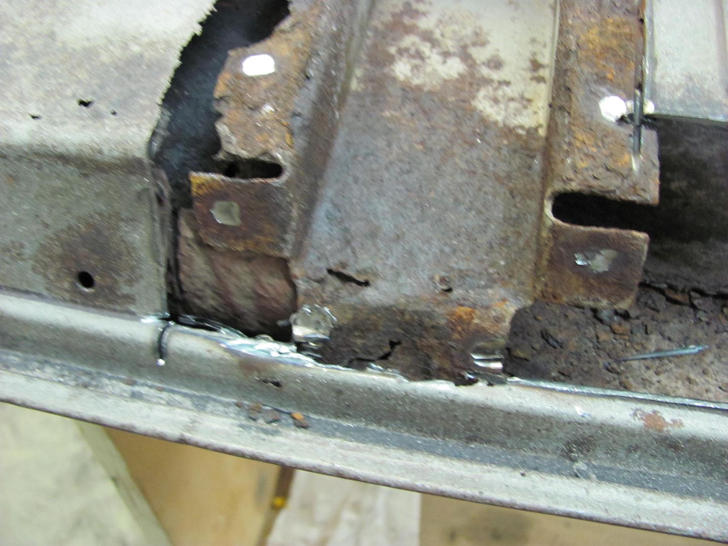 55 Chevy Wagon tailgate repair - All MetalShaping