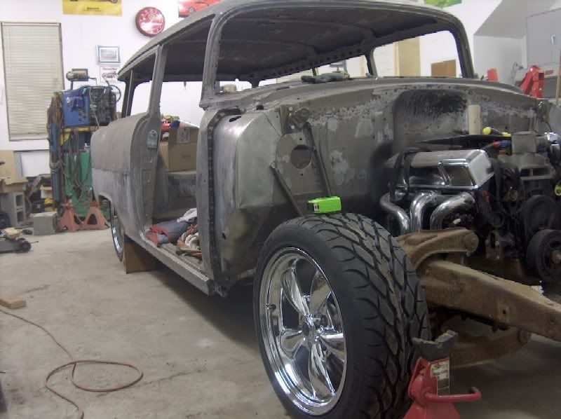 Smoothing the firewall - TriFive.com, 1955 Chevy 1956 chevy 1957 Chevy ...