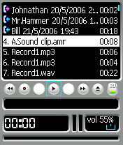 ALON MP3 Dictaphone v.2.88 for Symbian 3RD 5